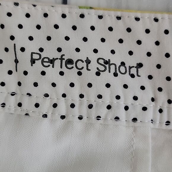 Talbots Perfect Short Lemon Print Women's  Size 6 - Picture 7 of 11
